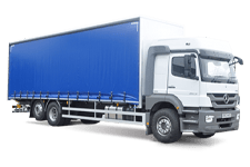 Car Hire Newry - 26 Tonne Curtain Side Truck - Truck hire Newry