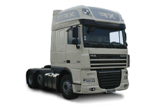 Car Hire Newry - 44 Tonne Sleeper Truck - Truck hire Newry