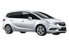 Car Hire Newry - Vauxhall Zafira 7-Seater - Minibus hire Newry